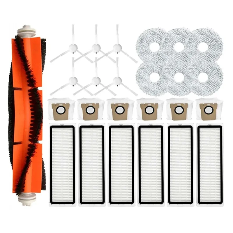 

Запчасти для робота-пылесоса Dreame S10 Plus, основная боковая щетка, фильтр НЕРА, насадка на швабру, мешок для пыли, сменный аксессуар