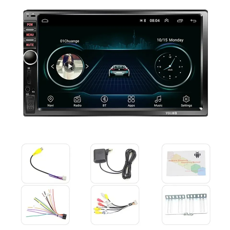 7018   BT ī÷ FM USB ڵ ȵ̵ , ڵ DVD ÷̾,  