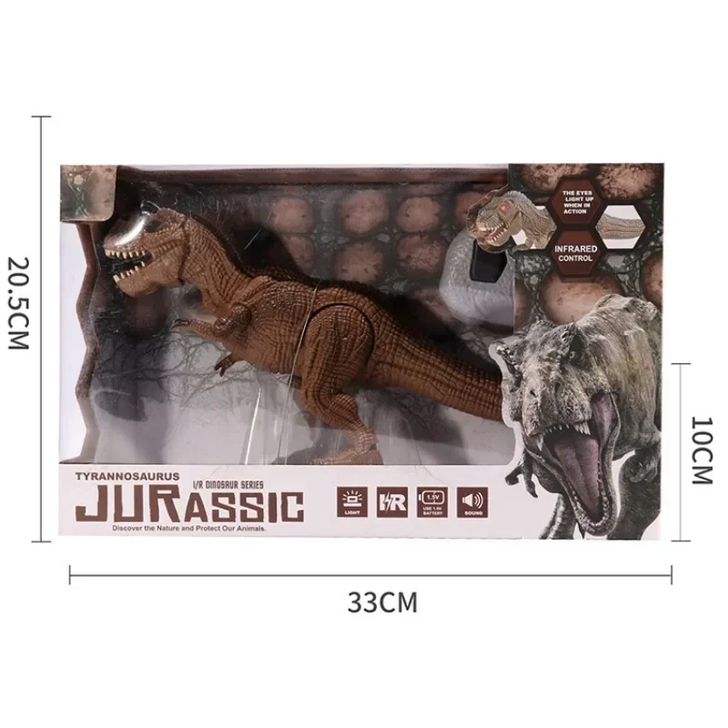 Electric Dinosaur Toys Tyrannosaurus Rex Dino Remote Control Animal Model Walking Roar For Kids Children Boys Christmas Gifts 6