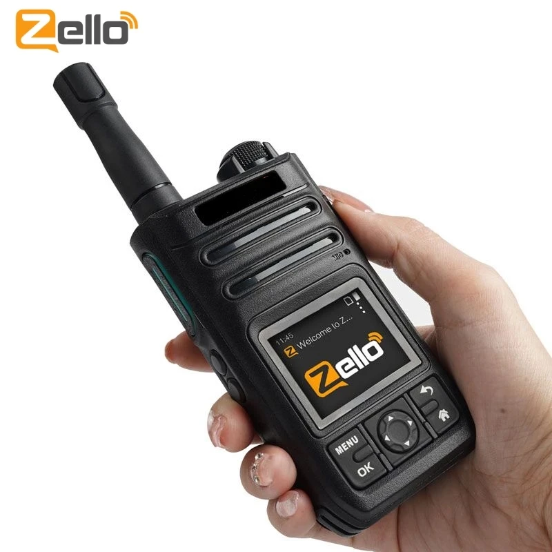 

Android Walkie Talkie Zello PTT 4G LTE 3G 2G GPS Wifi Blue Tooth Mobile POC Two Way Radio Handy Long Range Transceiver 100KM