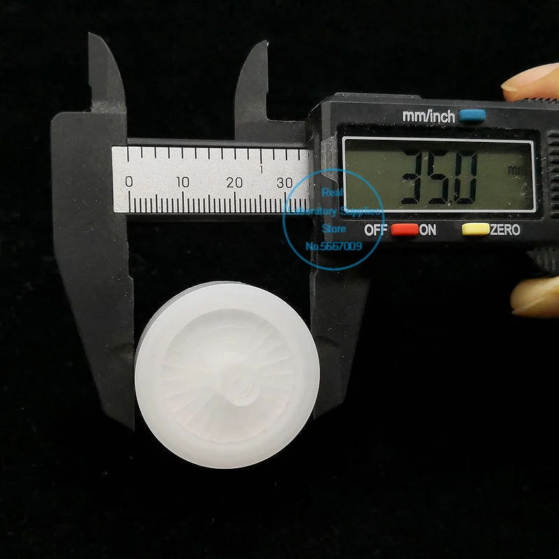 OD35MM 공기 먼지 제거 공기 펌프 필터 흡입 장치, 휴대용 가래 흡입기용 의료용 필터, 10 개/묶음
