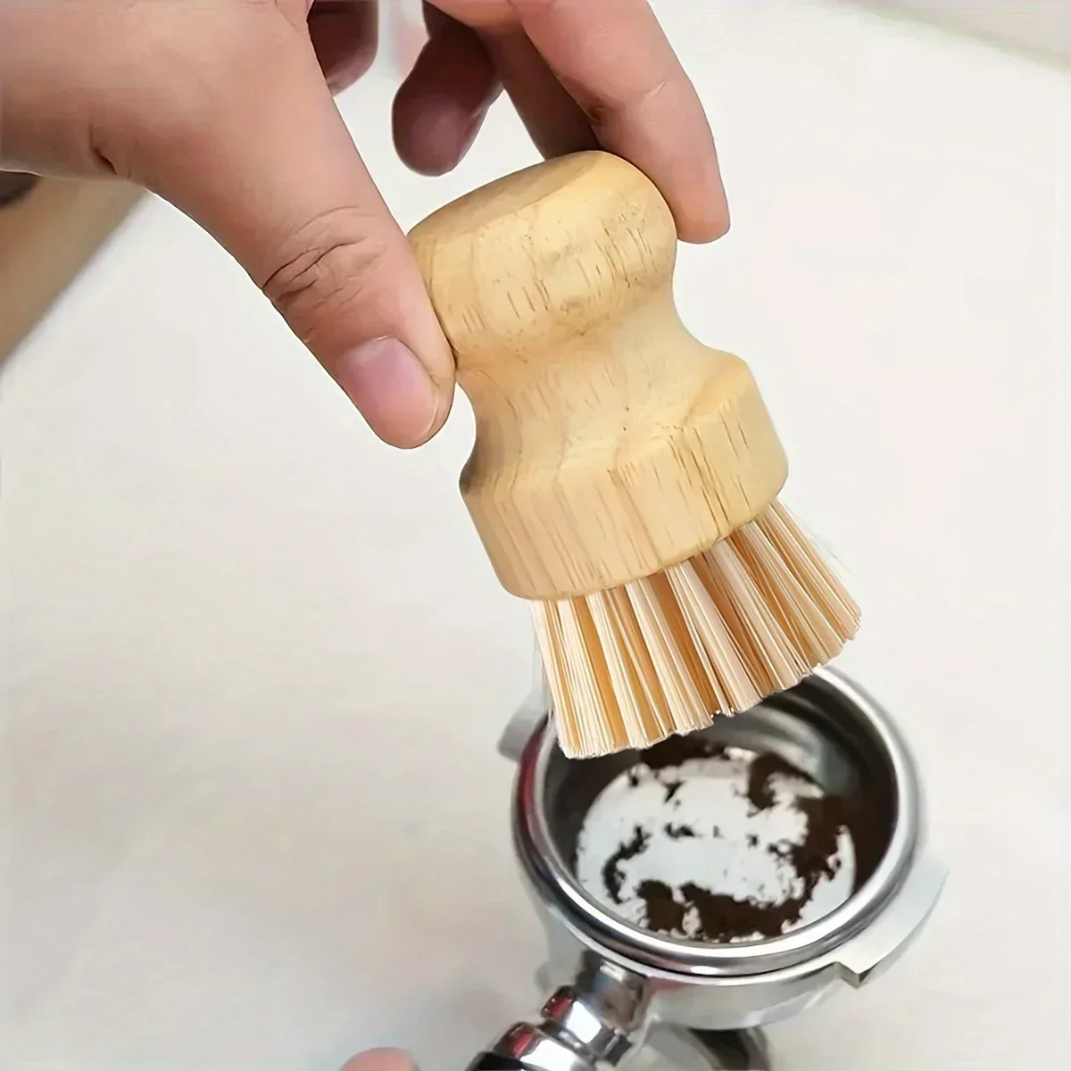 1PC-Kitchen Cleaning Brush Wooden Dish Brush