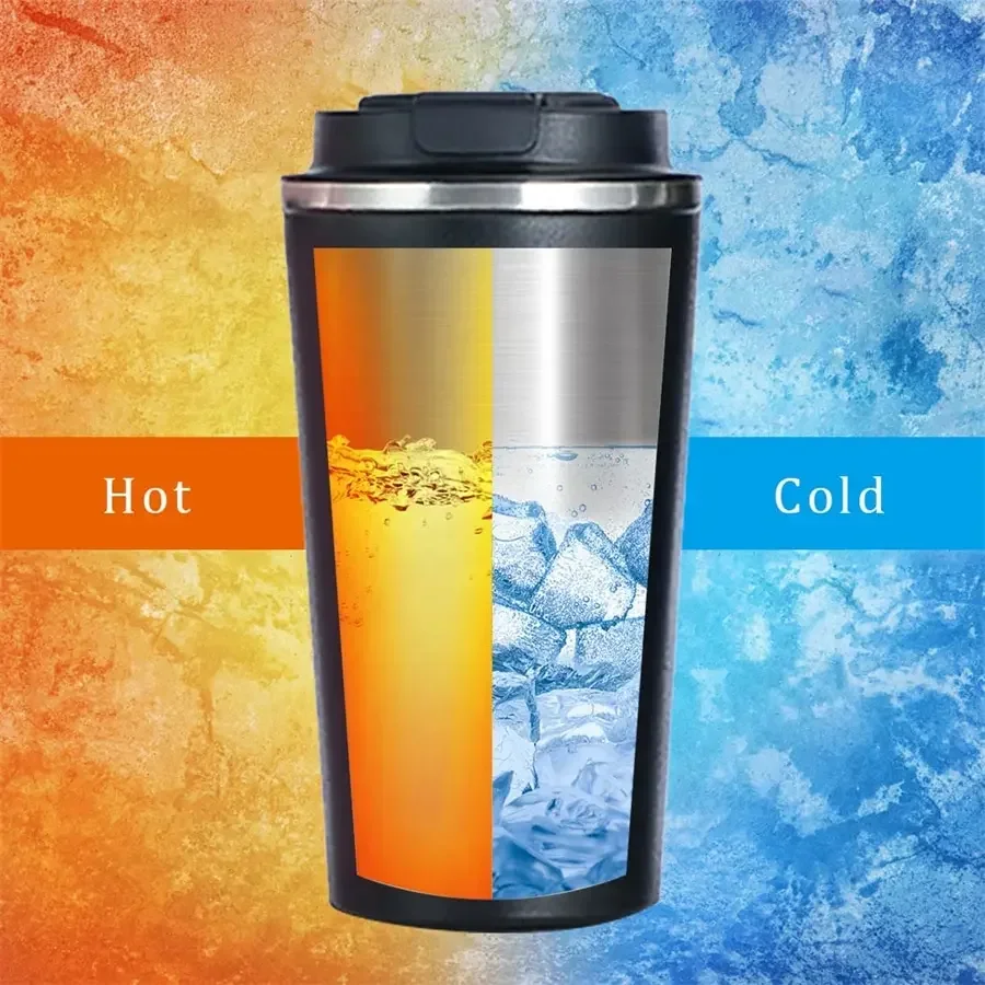 510ml Stainless Steel Smart Coffee Tumbler Thermos Cup with Intelligent  Temperature Display Portable Travel Mug - AliExpress