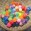24PCS Bouncing Balls Funny Gifts For Kids Party Favors Rubber Vending Machine Toys Mixed Pattern Balle Rebondissante 32MM 3