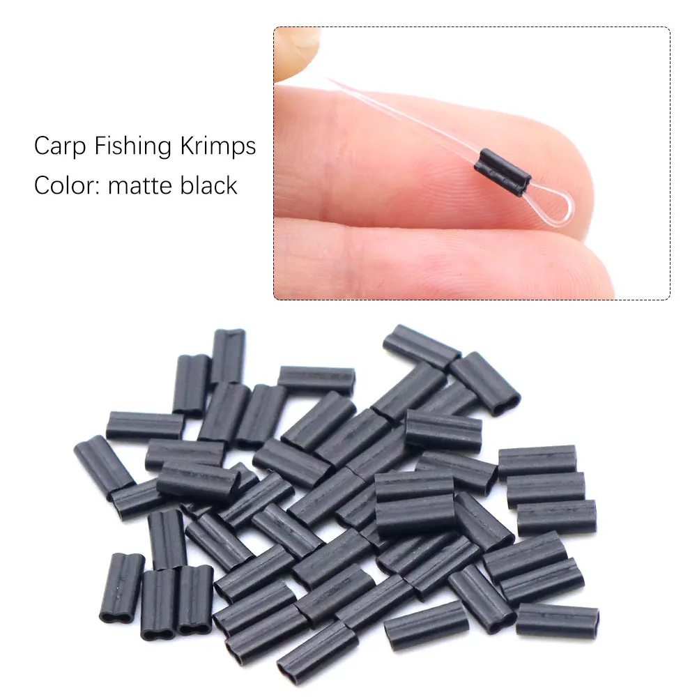 25 manchons de sertissage fluorocarbone pour montages chod carpe - Accessoires rigs et terminal tackle