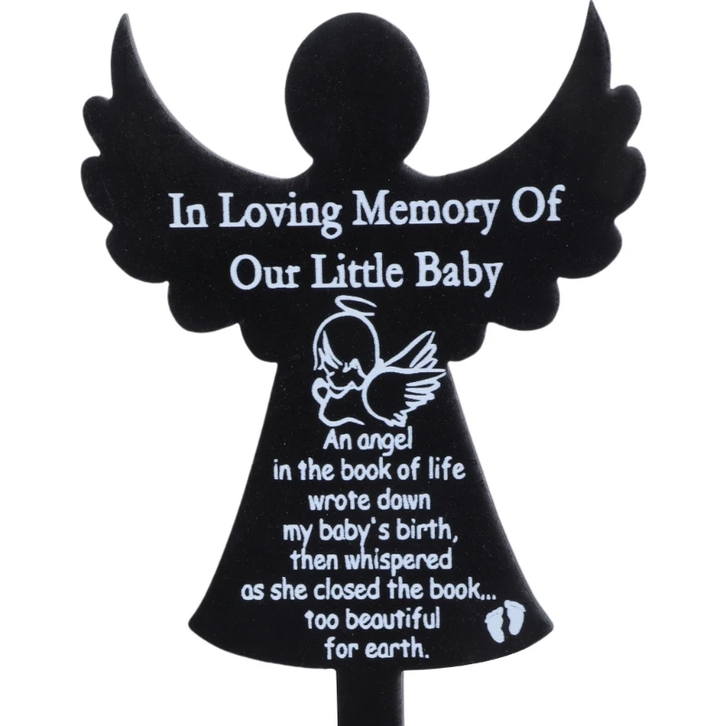 Acrylic Pet Dog Cats Memorial Grave Plaque Pet Graveside Sign for Home and Garden Decoration Grave Sign
