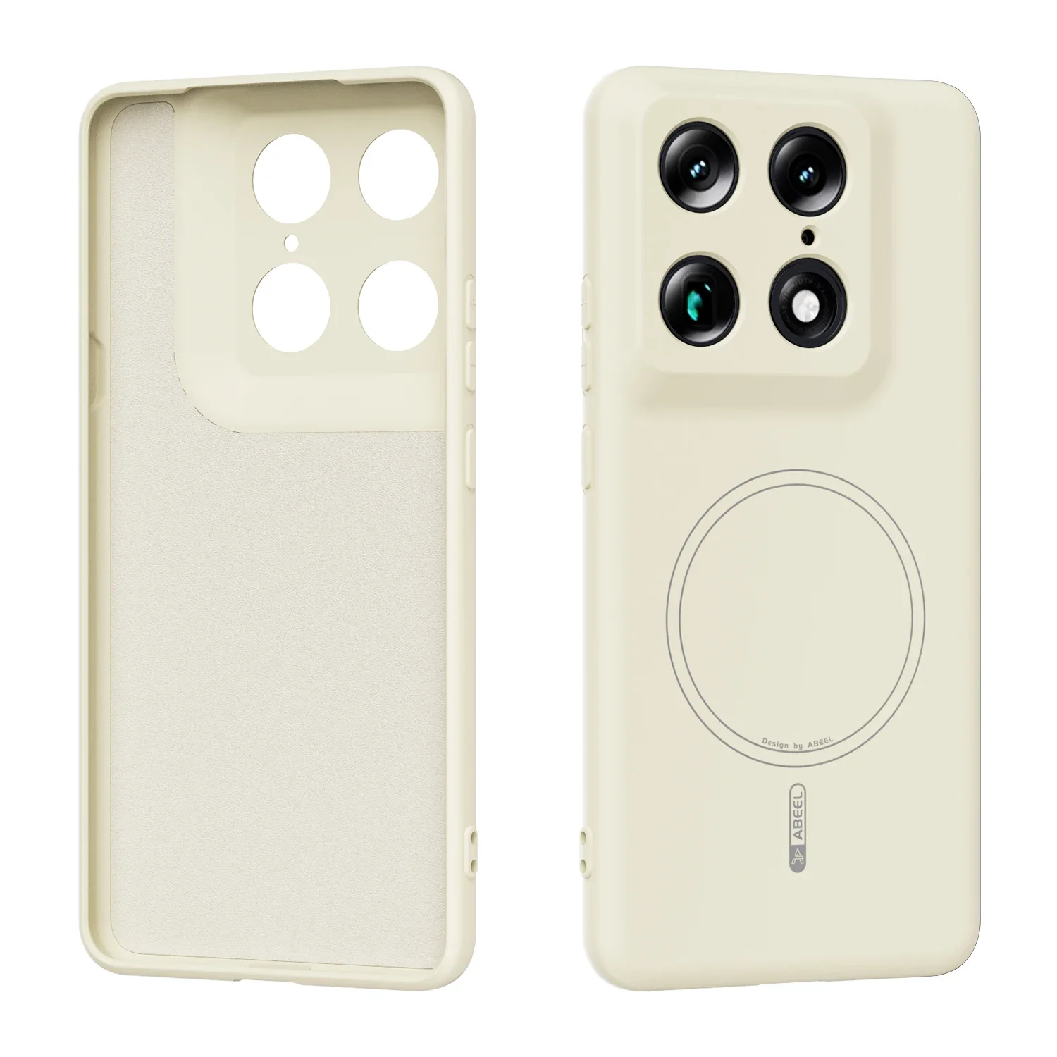 Luxury Liquid Silicone Back Cover Case - Premium Quality and Wireless Charging Support