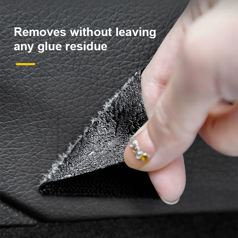 Nylon Polyester Car Floor Mat Fastener Hook Loop Anti Slip Sticker