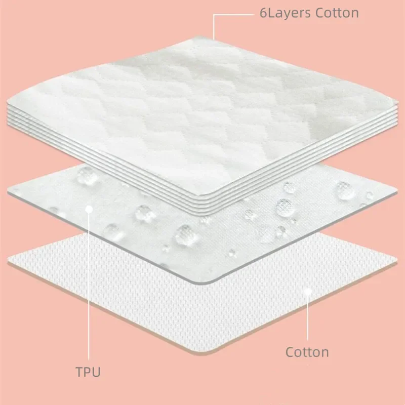 25pc/Lot Baby Diapers Reusable Training Pants Washable Cloth Nappy Waterproof Cotton Potty Panties