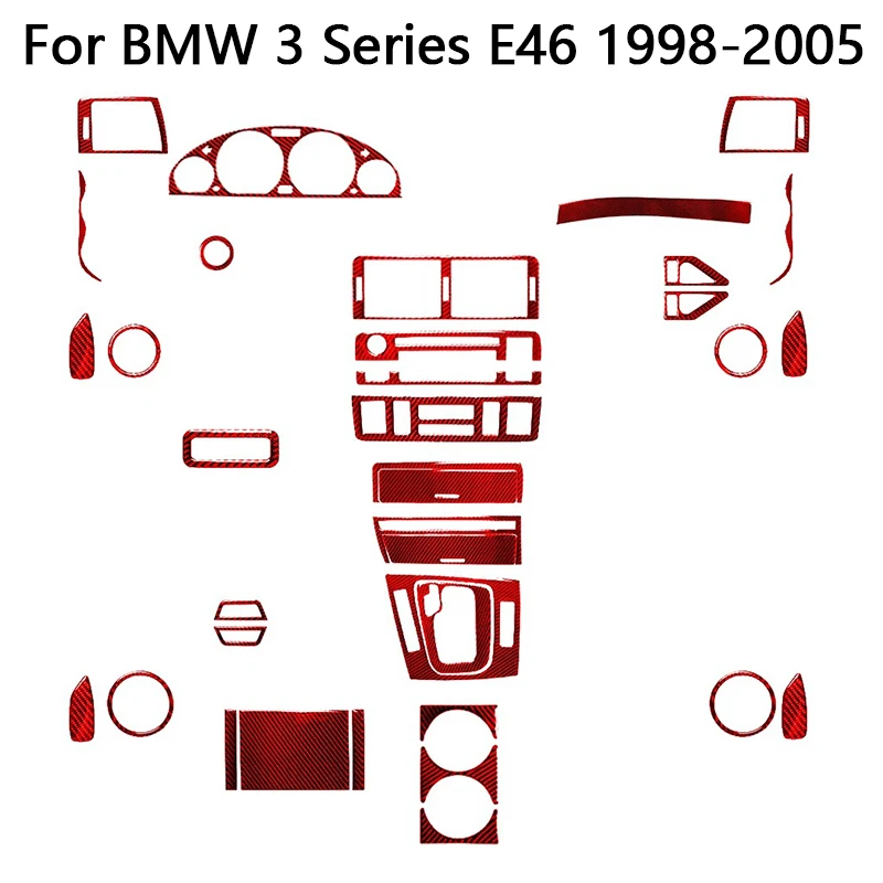 For BMW 3 Series E46 1998 1999 2000 2001 2002 2003 2004 2005 Carbon ...