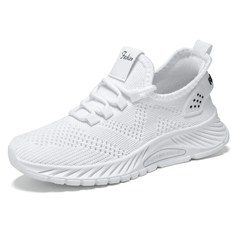 Spring New Women Casual Shoes Mesh Breathable Female Walking Shoes Comfortable Lightweight Ladies Sneakers Lace Up Flats Shoes