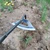 1PC, All-steel Hardened Hollow Hoe, Handheld Weeding Rake, Planting Vegetable Farm Garden Agriculture Tool Weeding Accessories 4