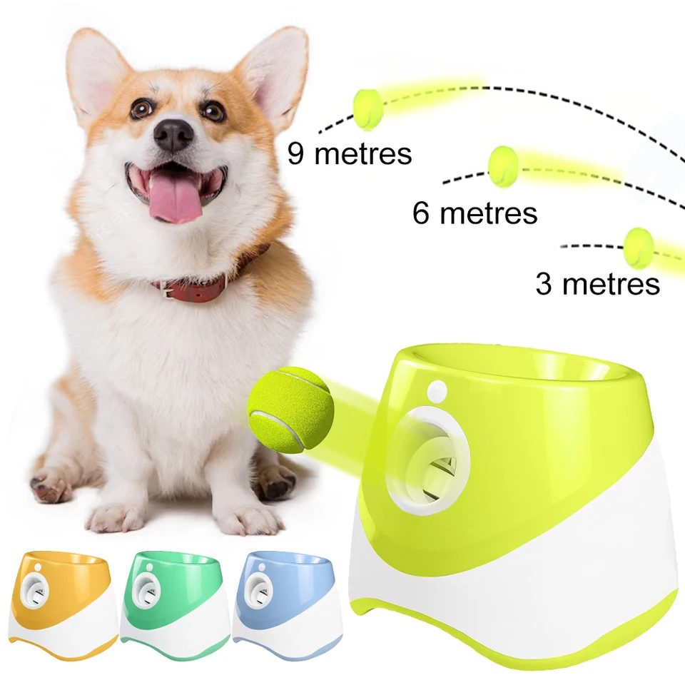 Automatic Dog Tennis Ball Launcher Toy