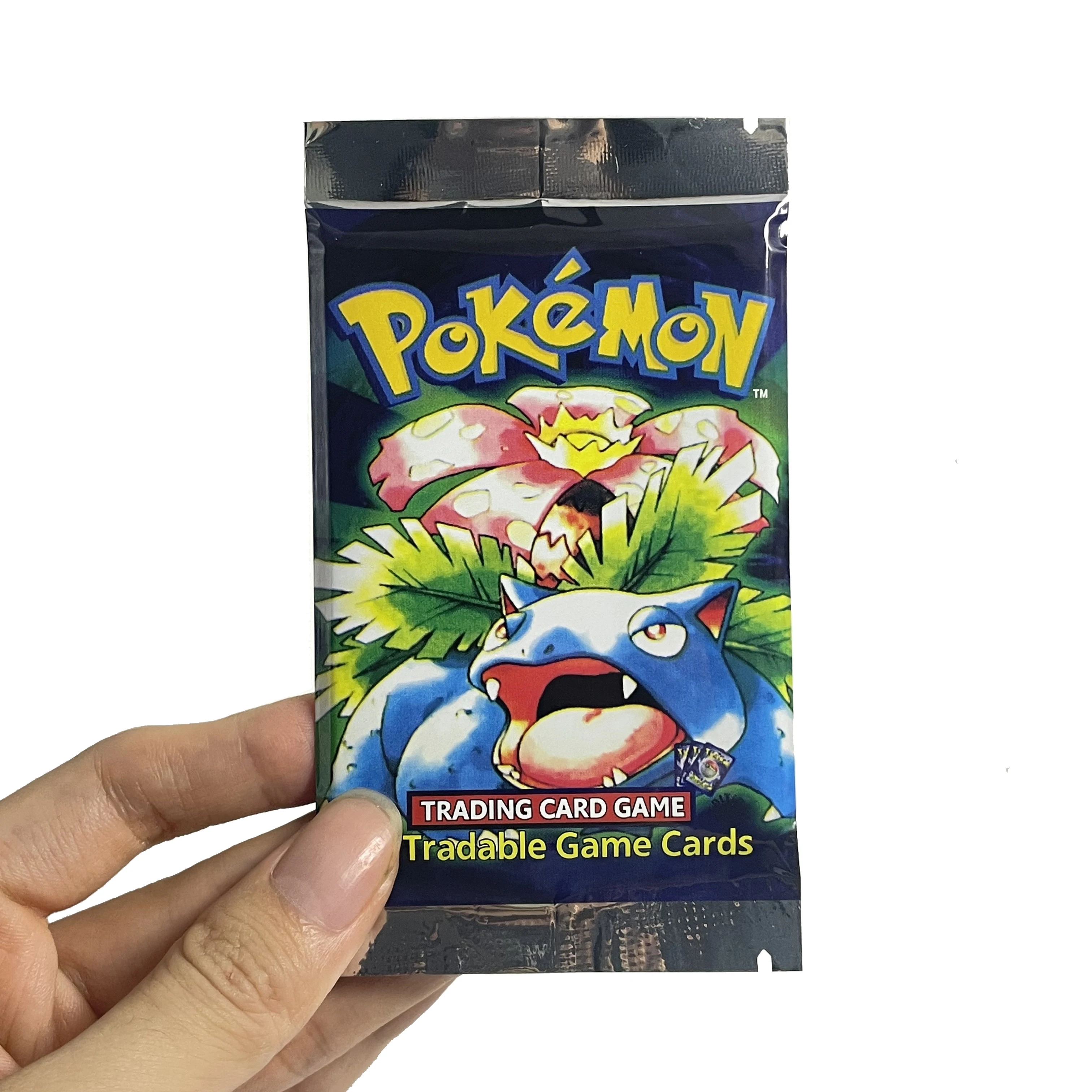 DIY 36Pack/396Pcs PKM 1st Edition Booster Pack Game Card Pokemon