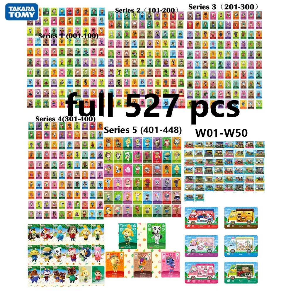 TAKARATOMY NS Leaf Animal Croxxing New Horizons Amxxbo card for NS Switch games Amxxbo Card new leaf welcome welcome 1 To 5