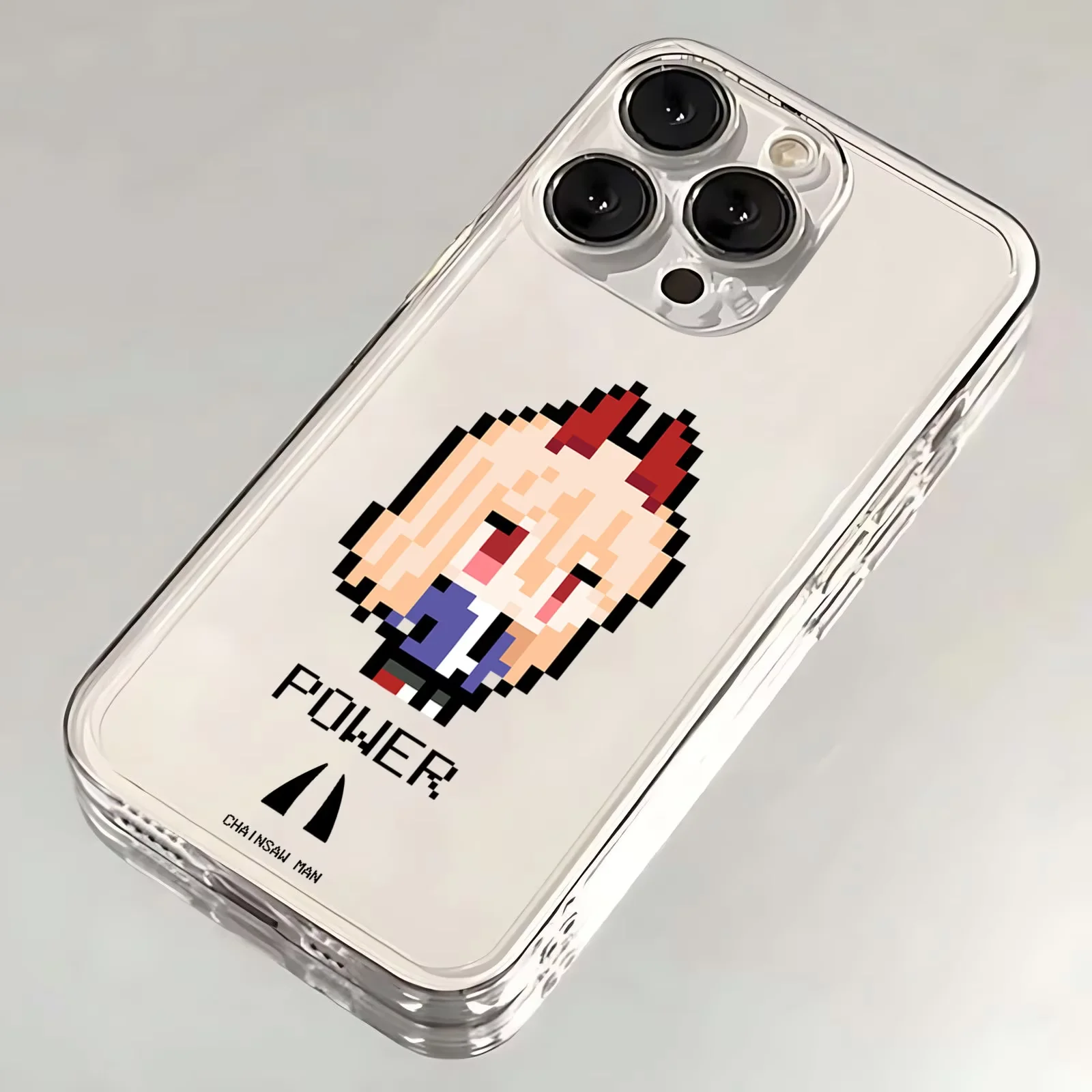 Pixel Chainsaw Man Handyhülle für iPhone 17 Air 16 e 15 14 13 12 11 Pro Max Plus Mini SE 2020 2022 Anime – Detail 8