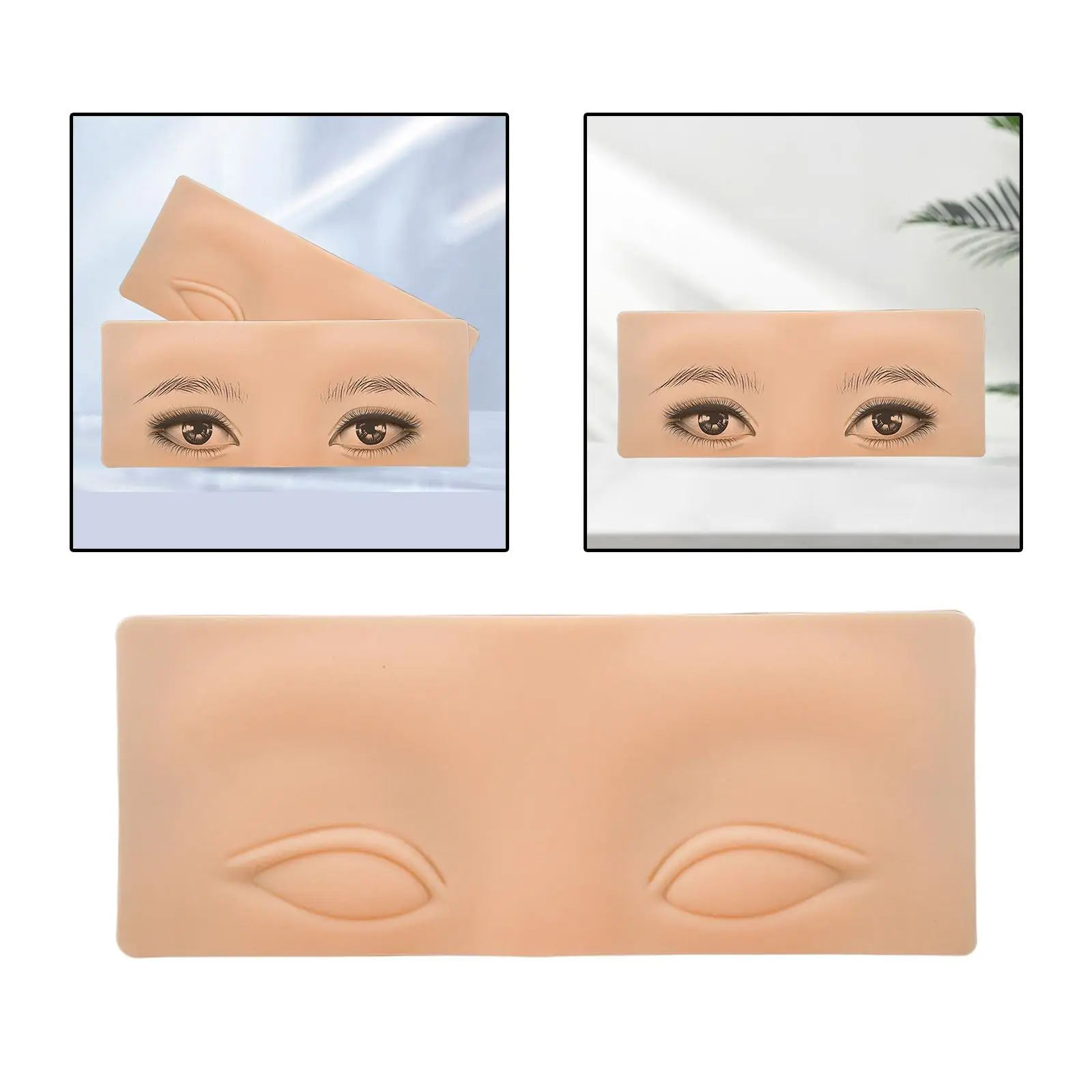 전문가용 3D 실리콘 눈썹 연습용 내구성 있는 초보자용 살롱
