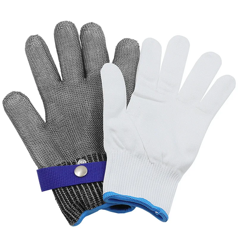 Stainless Steel Anti-Cut Wear-Resistant Safety Gloves