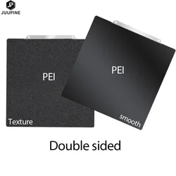 Textured Double - Sided 330x330 PEI Sheet for Build Plates - Durable, High - Quality Spring Steel (Smooth PEI)