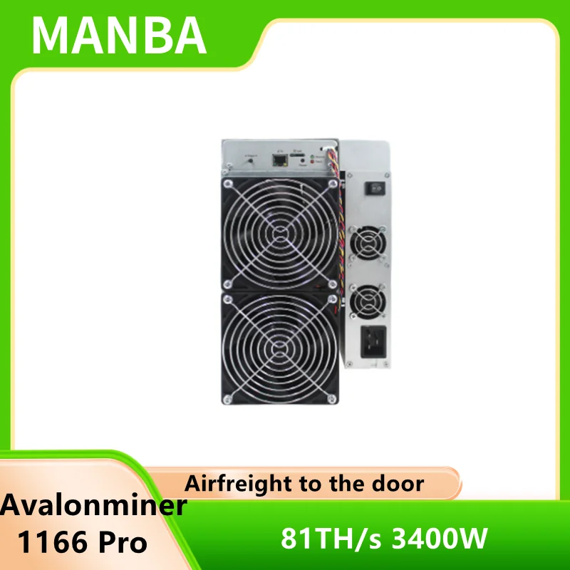 Avalonminer 1166 Pro 81Th/S ± 10% 3400W Asic Miner Con Psu Btc Mining Machine Più Economico Di M20S M21S Antminer S19 S17 T17