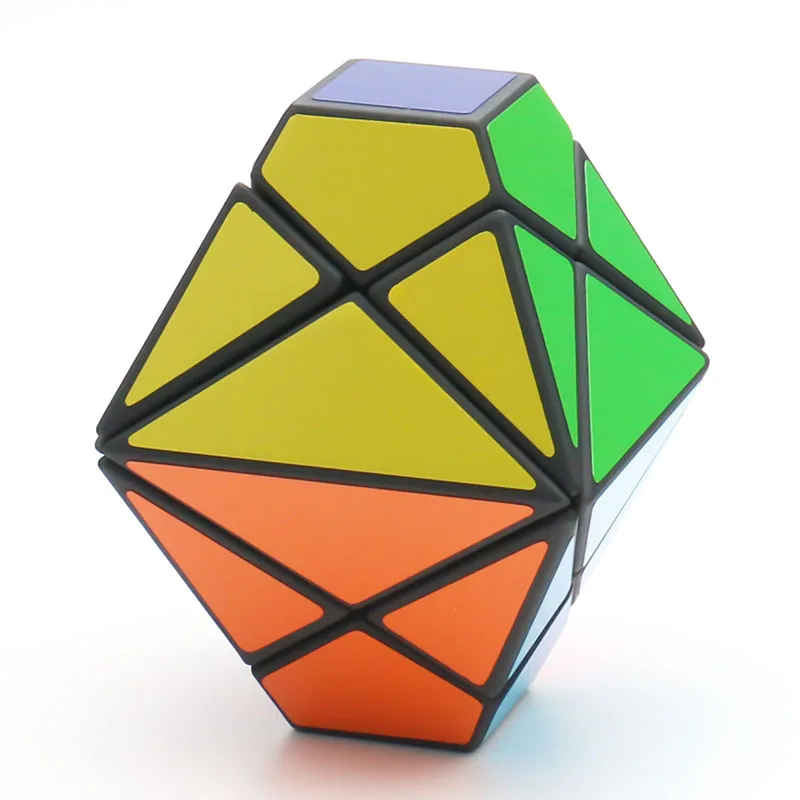 ZheCube PanKu Skewb SLA 3D Printing Twisty Puzzle Magic Cube Original Plastic Black Adult Teenager Intelligence Toy Brain Teaser 3