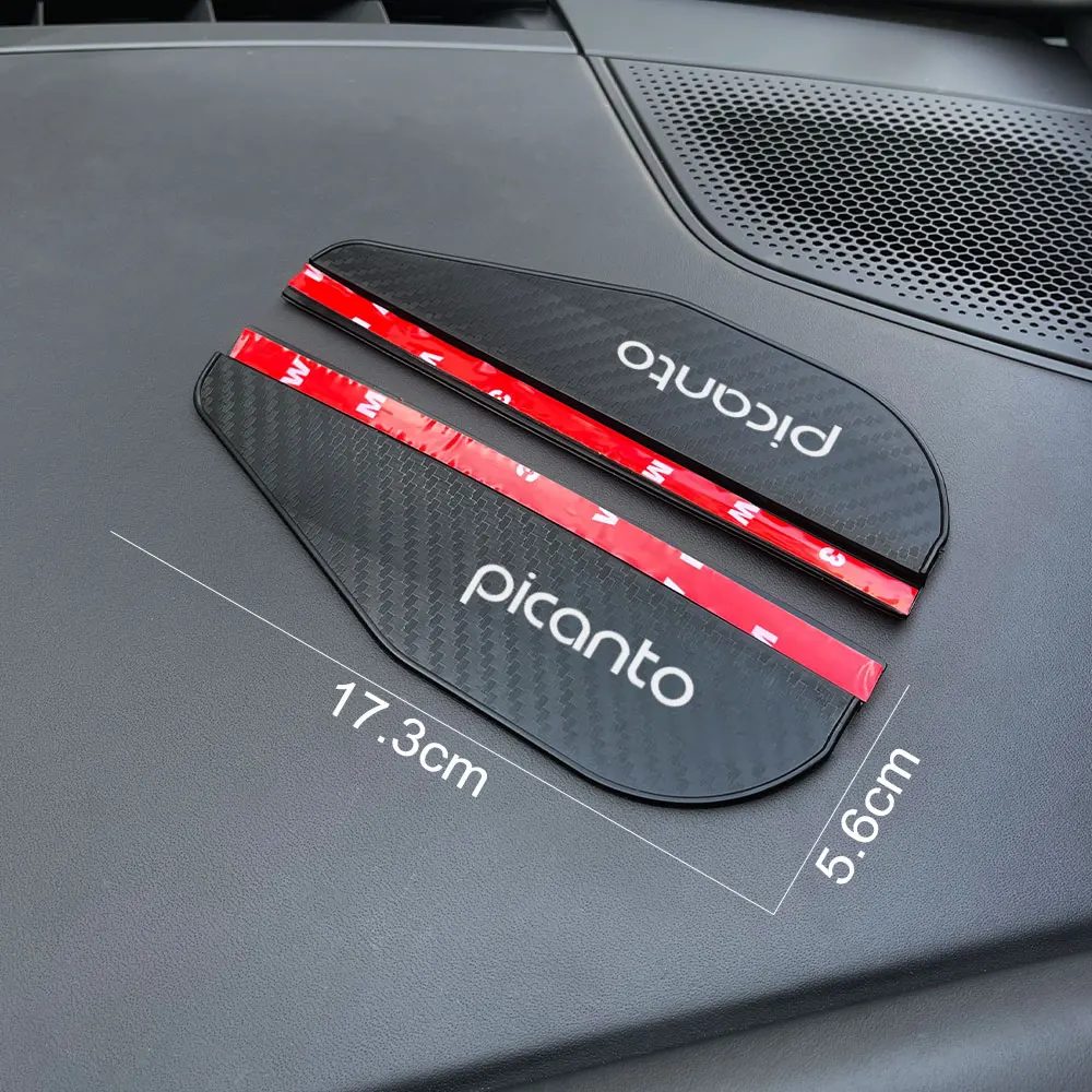 Rearview Mirror Rain Eyebrow Car Rearview Mirror Rain Eyebrow Visor Sticker Accessories For Kia Rio Picanto Ceed Forte Optima Sedona Cadenza K9 Telluride rearview mirror rain shield rearview mirror rain eyebrow car rearview mirror visor rearview mirror rain guard rearview mirror visor