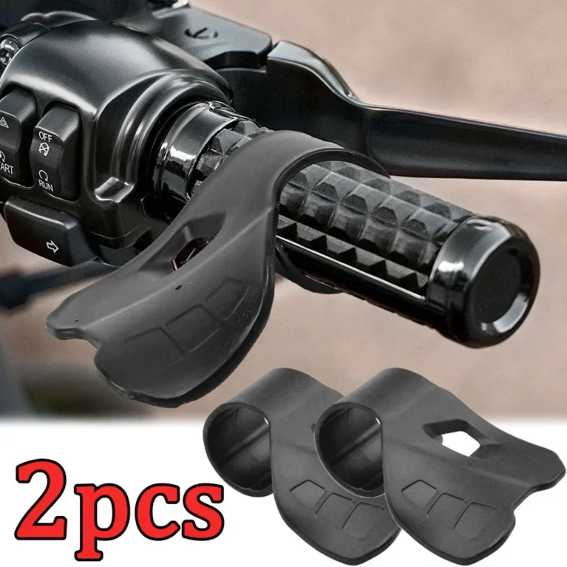Motorcycle Throttle Assist Clip Assistant Grip Booster Labor Saver Handlebar Mount Non-Slip Control Accelerator Grip Accessories