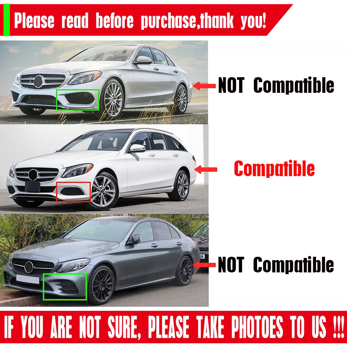 ڵ   ׸ Ȱ Ŀ, ޸  C Ŭ W205 C250 C300 C350 2015 2016 2017 2018, 2 