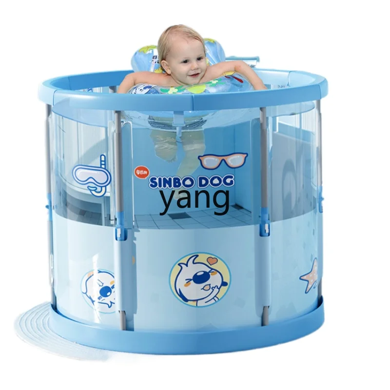 CX Baby Swimming Bucket Household Baby Swimming Pool Newborn Child Children Indoor Thickening Foldable