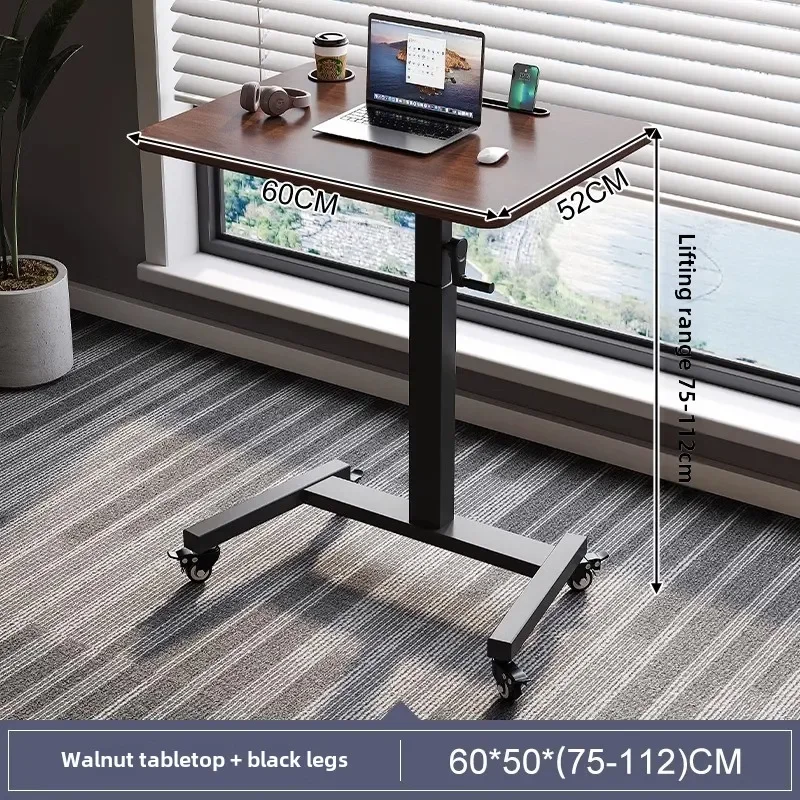 שולחן מחשב נייד קטן עם גובה מתכוונן לשידור חי בבית, בבית הספר או במשרד