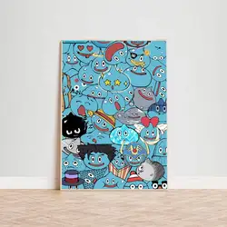 Charming Dragon Quest Slime Art for Contemporary Home Decor (Z4)