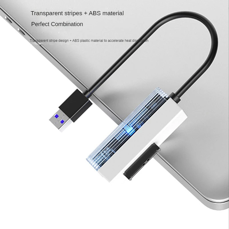 SATA to USB 2.0 어댑터 케이블, SATA to USB 2.0 어댑터, 노트북 CD-ROM DVD-ROM, ODD 어댑터 변환기, USB2.0 에서 6P + 7P