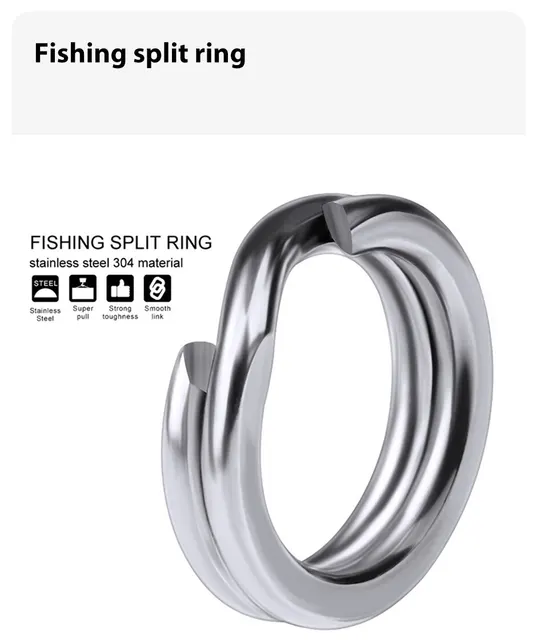 304 Stainless Split Ring –