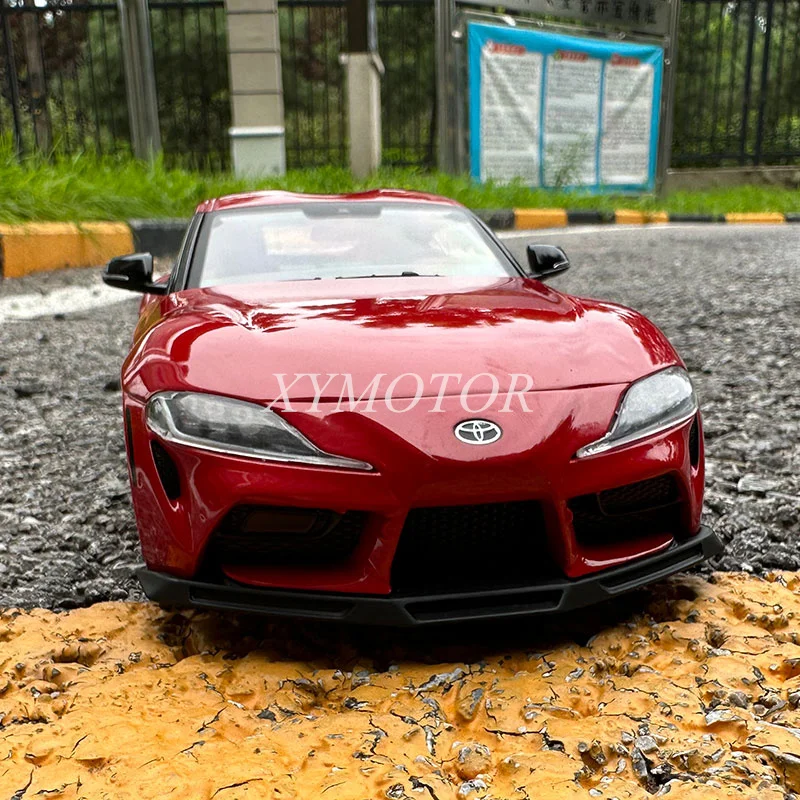 

Solido S 1/18 For TOYOTA GR SUPRA Bull Demon King 2023 Diecast Model Car Red Toys Gifts Hobby Display Collection Ornaments