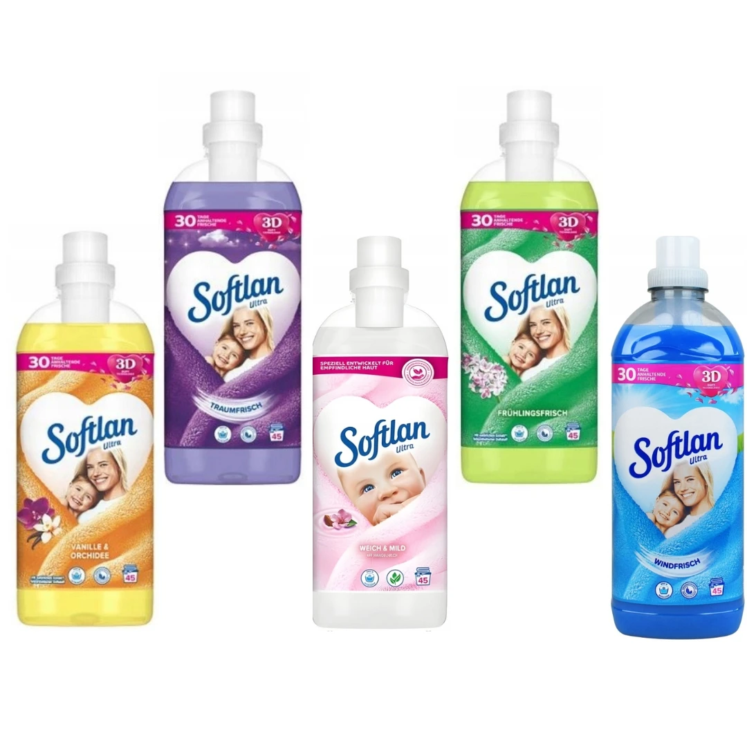 Koncentraty do płukania Wildfrisch Fruhling Vanille Weich 5x1l – Soflan z Polski za $11.26 / ~41zł