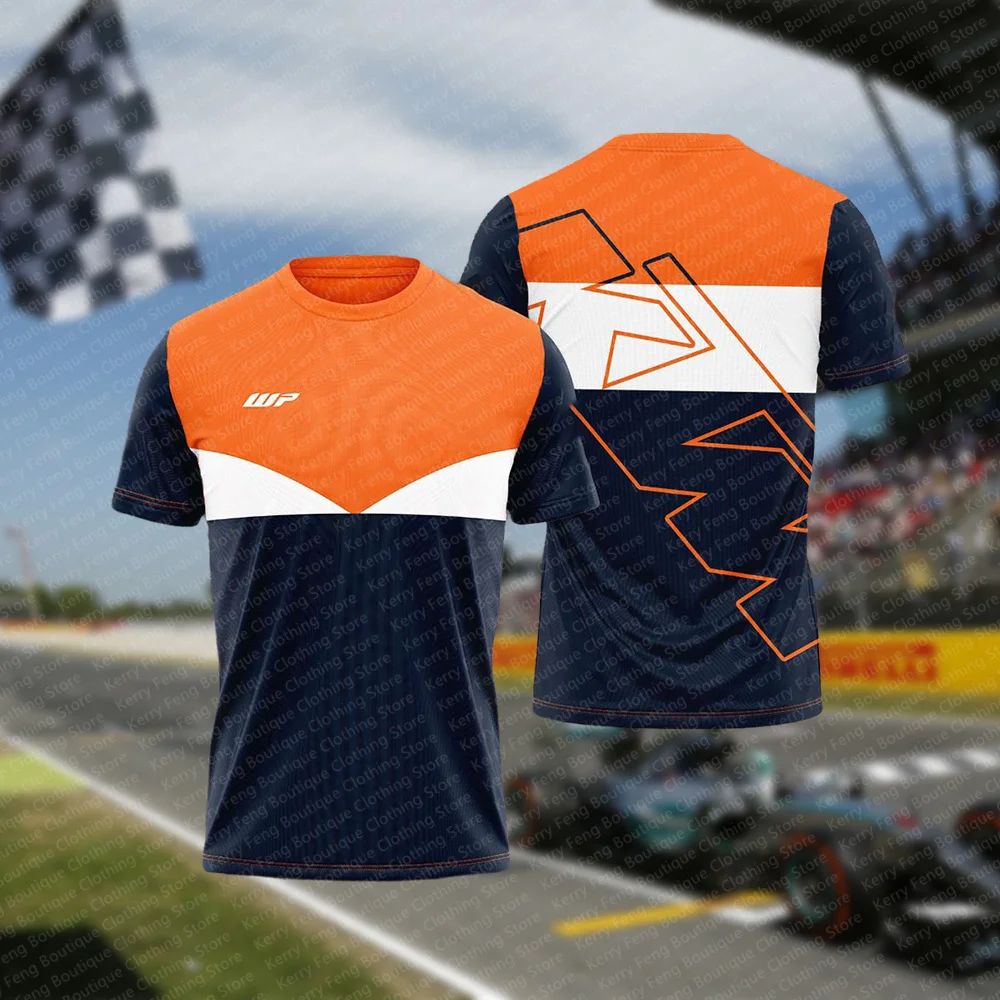 thumbnail image 1 of Camiseta deportiva de competición de carreras para hombre, última moda, ropa deportiva diaria de F1, transpirable, que absorbe el sudor, cómoda, 1 of 4