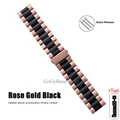 Rose gold black