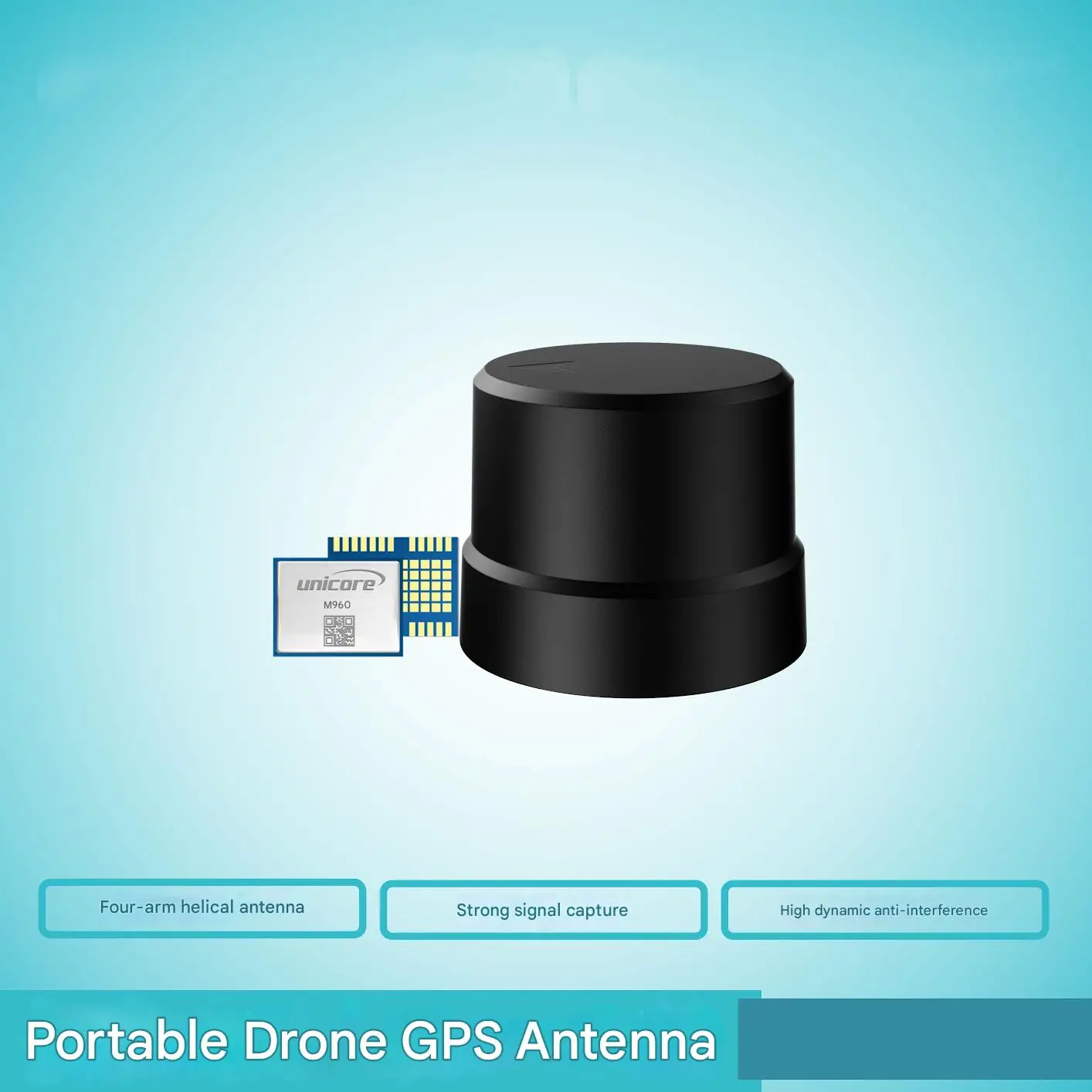 MEGSINE MAN1216Q43-960 RTK GNSS 쿼드리필라 헬릭스 안테나