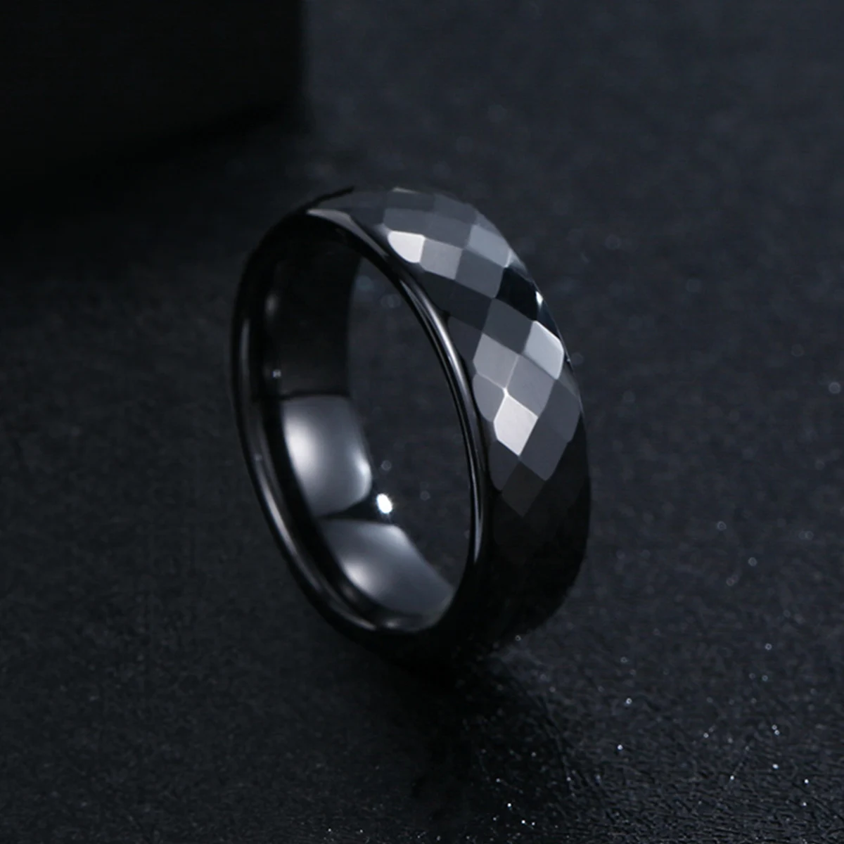 Sleek 6mm Unisex Ceramic Ring – Hypoallergenic Plain Wedding or Promise Band
