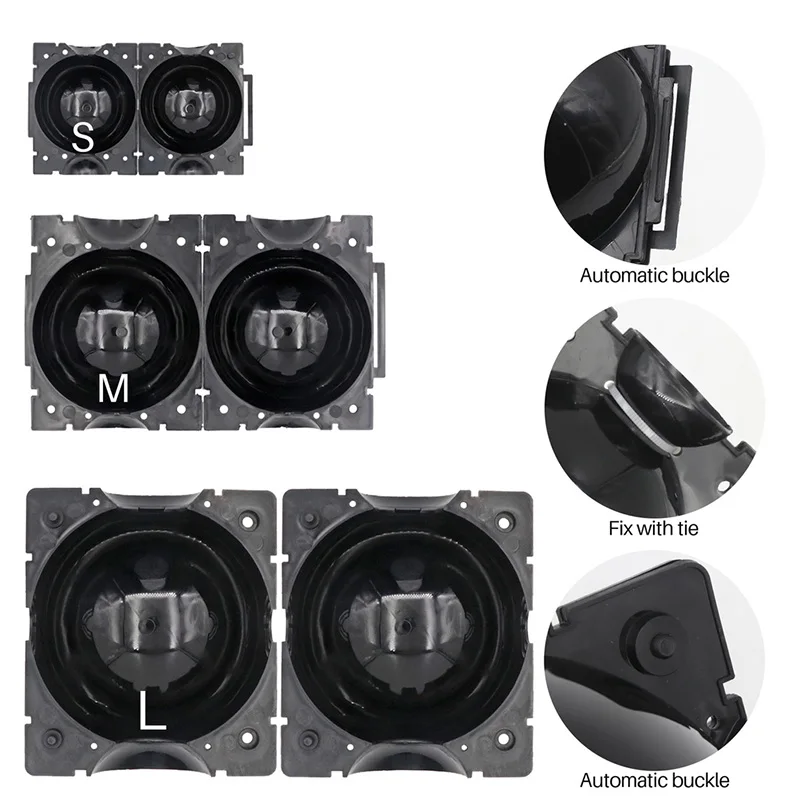 10Pcs Plant Rooting Ball Propagation Rooting Box Reusable Plant Root Growing Box Cuttings Grafting Propagation Pots