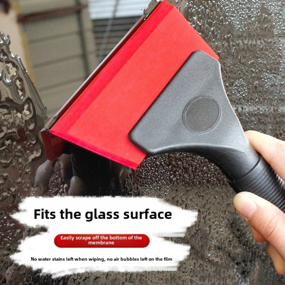 TOFAR Windshield Glass Water Remover Handle Rubber Squeegee vinyl squeegee window tinting squeegee window tint squeegee Window Tinting PPF Film Scraper Car Glass Mirror Wash Cleaning Tool