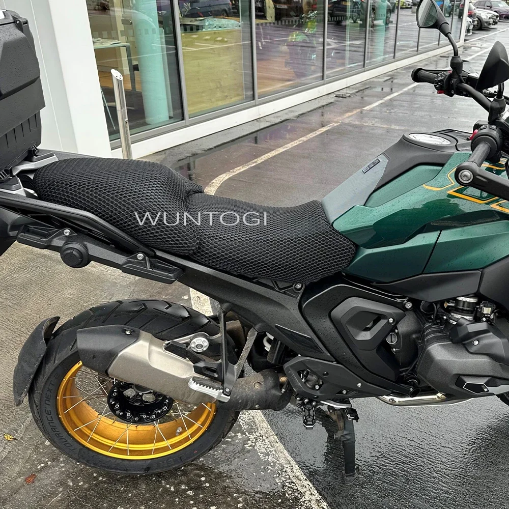 Motorcycle seat covers R1300 GS 3D Airflow Honeycomb Mesh Protect Cushions For BMW R1300GS R 1300GS Motorcycle Seat Covers Nylon Non-Slip Accessories