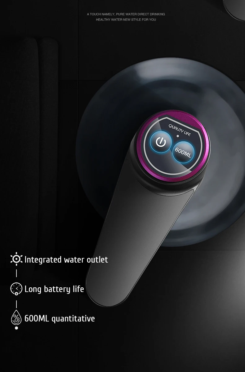 Description Picture 5 of itemMini bucket water, large bucket water, intelligent electric water pump, water intake artifact, suction pump