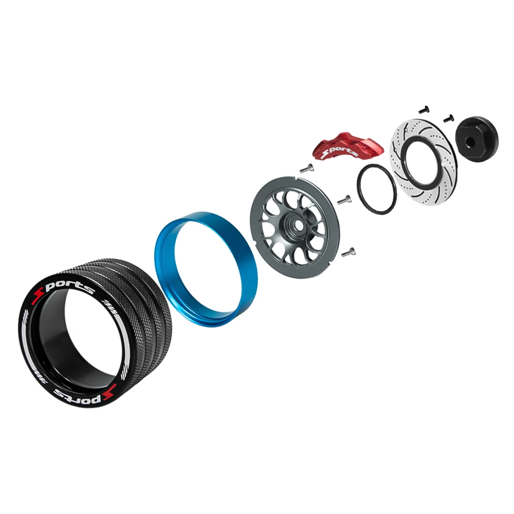 Volante de Metal con Control remoto a control remoto para Sanwa Mt4/mt5/m12/m17 Futaba 4px/7px/10px Flysky Nb4 Ko Ex Nex