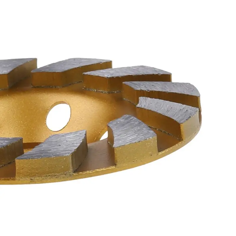 4" Diamond Segment Grinding Wheel Grinder Cup Concrete Stone Cut Grinding Disc