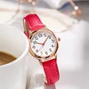 Women Quartz Watch Easy To Read Arabic Numerals Simple Dial PU Leather Strap Lady Candy Color  Reloj De Mujer Montre Femme 6