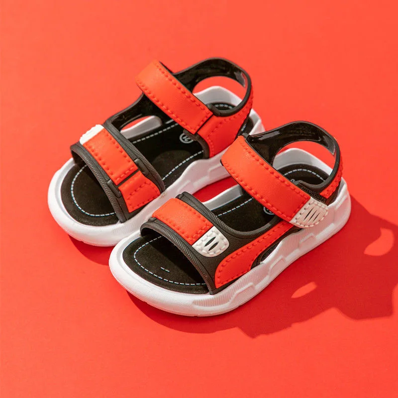 Baby Shoes Kids Shoes Children Sandals Kids Sandals Beach Shoes Boys and Girls Sandals Shoes Soft Soled Children Kids Baby Beach Shoe Swimming Shoe Outdoor Sandal Roman Slippers 21-35 Size