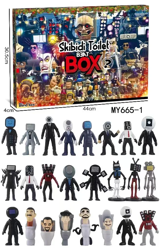【スキビティトイレ公式】Skibidi Toilet ミステリーフィギア　5点 Amazon.com: SKIBIDI TOILET 2.5 Inch Mystery Mini Figure