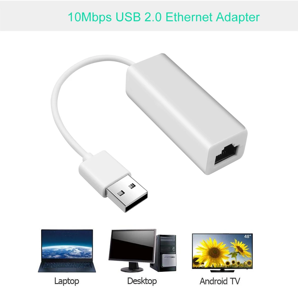 Kebidu портативная сетевая карта USB 2,0 к RJ45 10 Мбит/с Micro USB к RJ45 Ethernet Lan адаптер для ПК ноутбука Windows XP 7 8