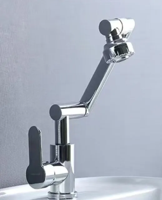 

Смеситель из нержавеющей стали, для умывальника, для бытовой ванной комнаты, смеситель двойного назначения для горячей и холодной воды